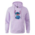 Blusa Moletom Casaco Lilo E Stitch Agasalho Desenho