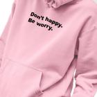 Blusa Moletom Estampado Masculino em Algodão 30.1 Don't Happy. Be Worry.