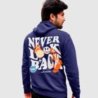 Blusa Moletom Genuine Grit Masculina Estampada Algodão 30.1 Never Look Back