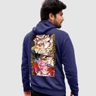 Blusa Moletom Genuine Grit Masculino Estampado Algodão 30.1 Dragon Ball Goku Saiyajins