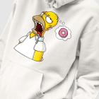 Blusa Moletom Genuine Grit Masculino Estampado Algodão 30.1 Homer Simpson Donuts