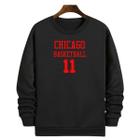 Blusa Moletom Gola Basquete Chicago Basketball número 11