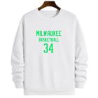 Blusa Moletom Gola Basquete Milwaukee Basketball número 34