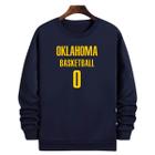 Blusa Moletom Gola Basquete Oklahoma Basketball número 0