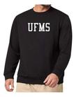 Blusa Moletom Gola Ufms Faculdade Federal Mato Grosso Sul