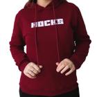 Blusa Moletom Hocks Ganguru Feminino Lettering