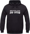 Blusa Moletom Jiu Jitsu canguru masculina feminino c/ capuz coleção