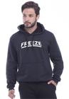 Blusa Moletom Masculina canguru TechMalhas estampa Freeze com capuz