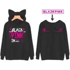 Blusa Moletom Orelhinha Blackpink Kpop In Your Area em algodão