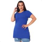 Blusa Mullet Lisa Tapa Bumbum com fendas M a Plus Size