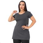 Blusa Mullet Lisa Tapa Bumbum com fendas M a Plus Size