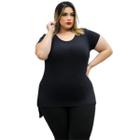 Blusa Mullet Plus Size fitness- tapa bumbum