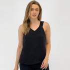 Blusa Oulusha Regata Decote V Feminina