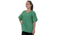 Blusa Pijama Cirúrgico Scrub Verde Bandeira 100% Algodão Unissex Artipé