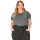 Blusa Plus Size MC Básica Algodão 087841