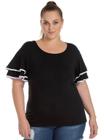 Blusa Plus Size Viscolycra Dedo Doce 1105365 - G1 G2 G3 G4