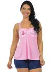 Blusa poli viscose com alça cruzada fenomenal(sem elasticidade)