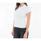 Blusa polo básica algodão novidade feminina