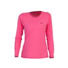 Blusa Sol UV Protection Fem - Rosa - P