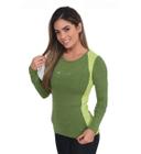 Blusa Speed Dry Fit UV50 Manga Longa Feminina