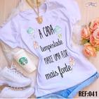 Blusa T-shirt Camiseta Feminina Estampada-Humor- Várias Estampas