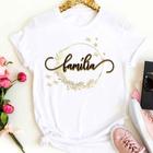 Blusa T-shirt Camiseta Feminina Estampada Várias Estampas 63