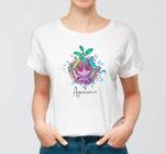 Blusa T-shirt Camiseta Feminina Estampada, estampas evangélica