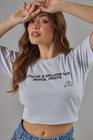 Blusa T-shirt com Estampa Exclusiva CUSCUZ É MELHOR QUE MUITA GENTE”