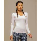 Blusa Térmica Decote V Rala Bela 6121