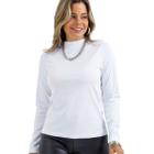 Blusa Térmica Peluciada Gola Alta Quentinha Moda Slim 610.C1