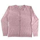 Blusa Tricot Cardigan Feminino Plus Size City Lady 658093