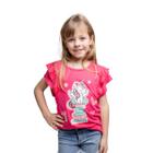 Blusa Verão Infantil Feminina Pregas