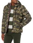 Blusão Masculina Tommy Hilfiger Puffer Resistente à Água Camo M