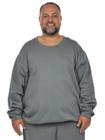 Blusão moletom flanelado plus size masculino fenomenal