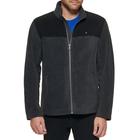 Blusão Tommy Hilfiger Classic Zip Front Polar Fleece Preto