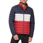 Blusão Tommy Hilfiger Faux Down Puffer Midnight/Ice/Red LG