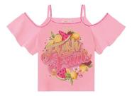 Blusinha croped feminina infantil - roupa infantil