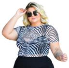 Blusinha plus size tamanho grande g1 xgg bt2