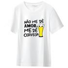 Blusinha T-shirt Feminina Para Carnaval 2024 Frases Cerveja Diversas Estampas