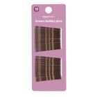 Bobby Pins Amazon Basics Brown 48 unidades