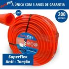 Bobina 200m Duraflex PVC Siliconado 1/2 x 1,80 mm - Laranja