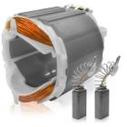 Bobina + Carvão Para Furadeira Elétrica Super Hobby Bosch Antiga 7081 110 Volts