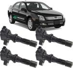 Bobina de ignição ford fusion 2.3 16v 2006 á 2009 kit c/4 unidades