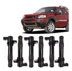 Bobina de ignição land rover freelander 1 2.5 v6 2000 à 2005 - kit c/6