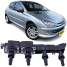 Bobina de Ignição Peugeot 206 1.6 16V Marelli Nova Original