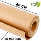 Bobina de Papel Mascaramento Semi Kraft 60cm x 50m Embalagem