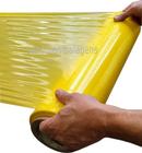 Bobina Rolo Filme Stretch 500 X 0,25 Amarelo 3 Kg Esticável