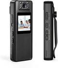 Boblov Câmera A22 Rotativa 180 1080PHD Tela OLED Prova Diária 8-10Hs Áudio (32GB)