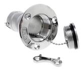 Bocal De Combustível Agulheiro Gasolina Aço Inox 1-1/2