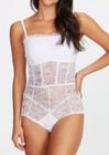 Body Alcinha em Renda Valisère Cor: Branco Tam: G